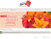 Tablet Screenshot of flowerstexasstyle.com